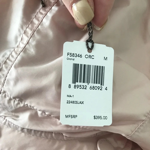 Coach pink windbreaker jacket medium - Picture 7 of 16